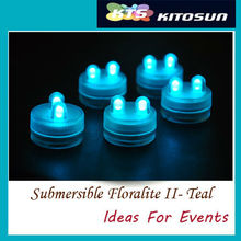 100pcs/lot  LED SUBMERSIBLE Floralyte II Lights Wedding decor waterproof candle led light 2024 - buy cheap