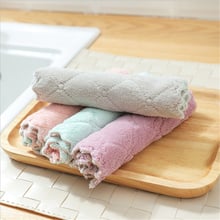 1pc Super Absorbent Microfiber Kitchen Dish Cloth High-efficiency Tableware Household Cleaning Towel Kichen Tools 2024 - buy cheap