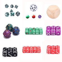 Rounded Corners Transparent Dice Board Game Drinking Digital Dice Gumbling Game 2024 - buy cheap