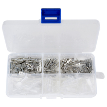 120pcs/Set 2.8mm 4.8mm 6.3mm Female Spade Connectors High Quality Crimp Terminals with Insulating Sleeves 2024 - buy cheap