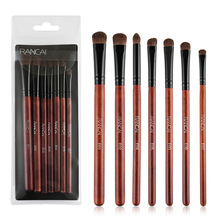 7pcs Professional Eyes Makeup Brushes Set 100% Natural Animal Horse Hair Eyeshadow Eyebrow Powder Smudge Brush Kit Maquiagem 2024 - buy cheap