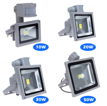 LED Flood Light 10W 20W 30W 50W Floodlight with Motion Sensor Outdoor Waterproof Landscape Yard Path Garden Light 2024 - buy cheap