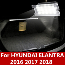 For hyundai Elantra 2016 2017 2018 LED car interior trim trunk light lamp high quality bulb Interior decoration Auto Accessories 2024 - buy cheap