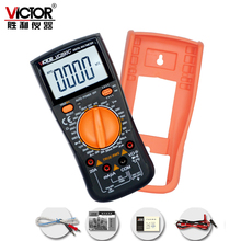 Victor nova vc890c + multímetro digital, multímetro true rms amperímetro dc/ac 20a capacitor 200uf medição de temperatura 2024 - compre barato