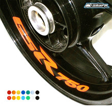 Adesivos refletivos para aro interno de motocicleta, adesivos para suzuki gsr750 gsr 750 gsr750 8 x 2024 - compre barato