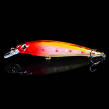 1PCS Minnow fishing lure 3D eyes 11cm 13.8g Bait Isca Artificial wobbler 4# Hook Carp Fishing Tackle 2024 - buy cheap