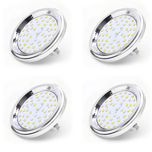12V 7W G53 AR111 LED Light Bulb SMD2835 Equivalente a 60W Halogênio Lâmpada de 120 Graus para a Iluminação Home 4 pçs/lote AR111 2024 - compre barato