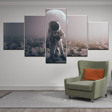 Obras de Arte moderna Painel 5 Sci Fi Astronauta HD Imagem Pintura Da Lona Impressa Para Sala Arte Da Parede Decoração Da Casa Cartaz 2024 - compre barato