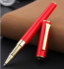 Гладкий писательский Средний пополнение Пикассо Pimio 988 роллер ручка черный белый красный Бизнес офис подарочные ручки с подарочной коробкой 2024 - купить недорого
