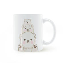Big Medium Small Three Bears Mug Coffee Milk Ceramic Cup Creative DIY Gifts Home Decor Mugs 11oz T378 2024 - buy cheap