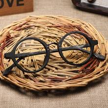 HDCRAFTER wooden eyewear frames for men unisex round clear lens glasses retro glasses frame high quality 2024 - buy cheap