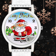 2018 Clock Analog Santa Claus & Tree Wrist Watch Ladies Quartz Women Women's Watches Fashion Girls Christmas Gift Reloj &Ff 2024 - buy cheap