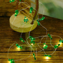 3M 30 LED Copper Wire String Lights LED Fairy Lights Christmas Wedding Decoration Lights Flamingo Cactus 2024 - buy cheap