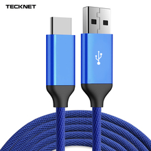 TeckNet USB Type C Cable For Samsung S10 S9 S8 A50 Xiaomi Redmi Note 7 Fast Charging USB-C Charger Mobile Phone USB Type-C Cable 2024 - buy cheap