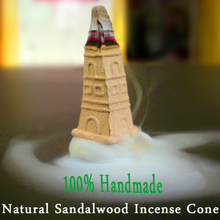 100% Handmade Natural A+ Sandalwood Incense Cone Australian Santalwood Cone Incense 33pcs Natural Aroma Meditation Fresh Air 2024 - buy cheap