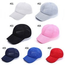 Mesh eye cotton ponytail unisex cap sunshade cap travel cap tennis cap 2024 - buy cheap