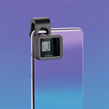 Lente de cámara gran angular para iPhone y Samsung, lente de teléfono móvil deformable 1.3x, Clip Universal, película panorámica, actualización 2024 - compra barato