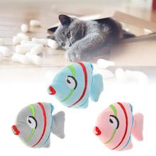 Кошка мята плюшевая рыба котенок Когтеточка интерактивные кошачьи игрушки кошка плюшевая рыба 2024 - купить недорого