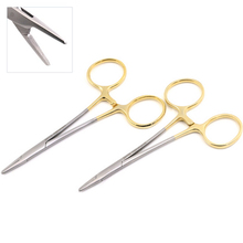 Double Eyelids Embedding Surgical Tools Gold Handle Needle Holder Needle Clamp Cosmetic Shaping Ophthalmic Instruments 2024 - buy cheap