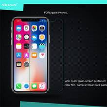 For Apple iPhone X Tempered Glass Nillkin H+ 0.3mm 9H 2.5D Screen Protector Film for iPhoneX Tempered Glass for iPhone 10 2024 - buy cheap