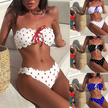 Sexy Tankini Swimsuits Women Biquinis Feminino 2019 Swimwear Women Two Piece Swimsuit Bikini Badpak Meisje Maillot De Bain Plus 2024 - buy cheap