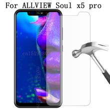 Ультратонкое закаленное стекло для ALLVIEW Soul x5 pro закаленное защитное покрытие для экрана Универсальный защитный чехол для экрана 2024 - купить недорого