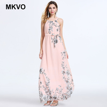 As Mulheres Se Vestem de verão 2018 Do Vintage Sexy Floral Boêmio Praia Túnica Vestido Vestido de Verão Bolso Vermelho Branco Vestido de impressão Da Marca Feminina 2024 - compre barato