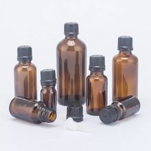 10pcs/lot 100ml 50m 30ml 20ml 15ml 10ml 5ml Thick Amber Essential Oil Glass Bottles With Black Cap Glass Containers Jars Bottles 2024 - buy cheap