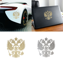 Pegatinas de escudo de Rusia para coche, emblema de águila para Estilismo de coche, pegatina para ordenador portátil, decoración de automóvil, 1 ud. 2024 - compra barato