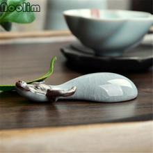 Handmade Ceramic Lucky Cattle Kung Fu Small Tea Pet Creative Tea Accessories Exquisite Teahouse Table Decoration Ornaments 2024 - buy cheap