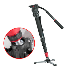 DHL PROGO JIEYANG Aluminum Alloy Monopod For Video Camera Tripod For Video Tripod Head Carry Bag wholesale JY0506 JY0506B 2024 - buy cheap