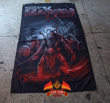 Mayhem флаг группы, Death Metal, полиэстер 90*150 см, цифровая печать, черный металлический Mayhem banner, бойнер мечты 2024 - купить недорого