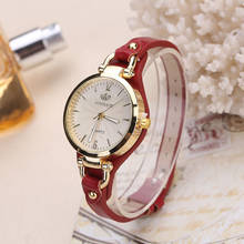 Women Lady Casual Watches Round Dial Rivet PU Leather Strap Wristwatch Ladies Analog Quartz Watch Gift TS95 2024 - buy cheap