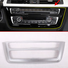 Embellecedor de cubierta central para Panel de consola, accesorio de ABS cromado para BMW Serie 3 F34 2013-2017 2024 - compra barato