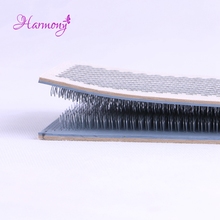 2pcs Hair Drawing Mat pu Skin Pad Holder for bulk brazilian hair extension styling tools Free shipping 2024 - buy cheap