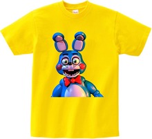 Boys T Shirt Five Nights Camisetas Summer FNAF Kids T-shirt Children Clothing for girl Clothes Cartoon Tops Tee wholesale 2-14Y 2024 - buy cheap