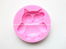 New! Free Shipping Owl Girl Shaped Silicone Mold Cake Decoration Fondant Cake 3D Food Grade Silicone Mould 204 2024 - buy cheap