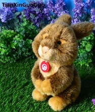 high quality goods about 24cm cute brown rabbit plush toy soft doll baby toy birthday gift s0284 2024 - buy cheap
