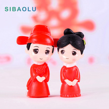 Champion Lover Figurines Wedding Doll Miniatures Couple models home decor Fairy Garden Marriage house Decoration DIY accessories 2024 - buy cheap