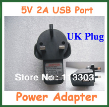 100pcs 5V 2A Porta USB Charger UK Plug Adaptador de Alimentação para Tablet PC Ainol novo 7 3G AX1 2024 - compre barato