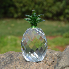 1PC Crystal Glass Pineapple Craft Paperweight Fengshui Figurine Home Table Decoration Ornaments Party Gifts Accessories ME 027 2024 - buy cheap