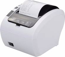 POS принтер высокого качества 80 мм Термальный чековый принтер с 300 мм/сек с Lan + USB + порт RS232 2024 - купить недорого