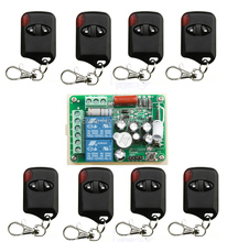 Hot Vendas AC220V 10A 2CH 315 MHz/433 MHZ Interruptor de Controle Remoto Sem Fio RF teleswitch 8 * olho de gato transmissor + 1 * Receptor