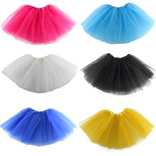 Baby Girls Kids Clothes 8 Colors Tutu Skirt Princess Girl Party Tutus Tulle Pettiskirt Children Summer Ballet Dance Skirts 2024 - buy cheap