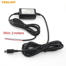 FEELDO-Interruptor de 12v, interruptor de 5V, tacógrafo buck, modificación de línea dedicada para coche, DVR, navegador GPS # HQ5505 2024 - compra barato