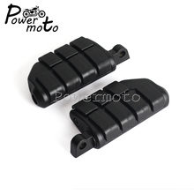 Pedaleira estilo asa para motocicleta, preto, suporte masculino para harley sportster softail flst fxst xl personalizado, honda, yamaha, suzuki 2024 - compre barato