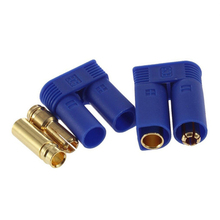 Conector hembra y macho tipo bala EC5, conector Banana para pieza RC, 10 par/lote 2024 - compra barato