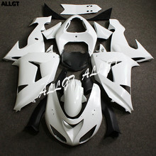 ALLGT обтекатель кузова мотоцикла набор Неокрашенный обтекатель комплект для Kawasaki Ninja ZX-10R 2006-2007 2024 - купить недорого