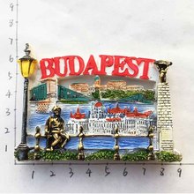BABELEMI Budapest, Венгрия туристические сувениры магнит на холодильник 3D декоративный холодильник магнитный стикер домашний декор 2024 - купить недорого