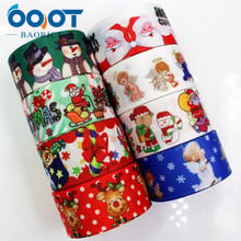 OOOT BAORJCT 177202 25mm 10yard Cartoon Ribbons Thermal transfer Printed grosgrain Wedding Accessories DIY handmade material 2024 - buy cheap